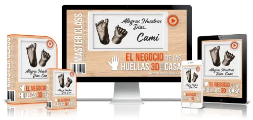 EL NEGOCIO DE LAS HUELLAS 3D DESDE CASA